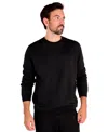 Puma Mens Crew Neck Long Sleeve Sweatshirt In Black