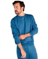 Puma Mens Crew Neck Long Sleeve Sweatshirt In Blue