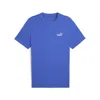 Puma Ess Small No. 1 Logo T-shirt Men In Blue