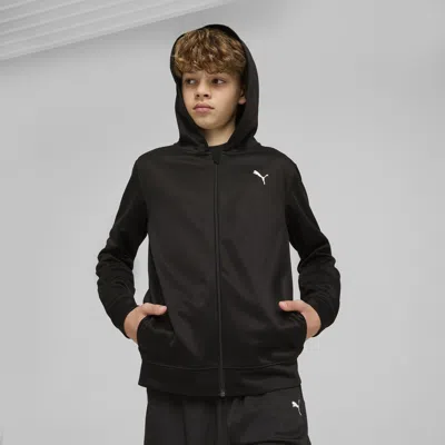 Puma Kids' Ess Training Full-zip Jacket Youth In Black