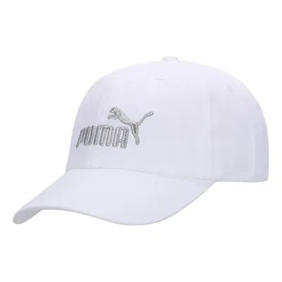 Puma Essential Baseball Cap 'white Sliver'