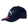 Puma Essential Cap 'navy White' In Blue