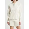 Puma Essential Comfort Rib Hoodie In Alpine Snow