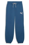 Puma Essential Double Up Joggers In Purple
