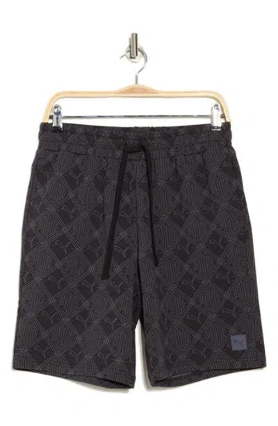 Puma Essential Logomania Shorts In  Black