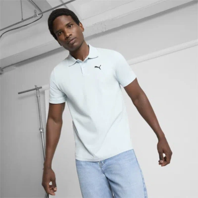 Puma Essential Men's Polo Shirt In Frosted Dew