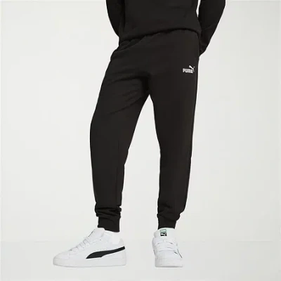 Puma Essential Mens Drawstring Waist Regular Fit Big And Tall Fleece Active Jogger Pant In Animal Print