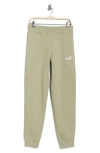 Puma Essential No. 1 Logo Sweatpants In Green