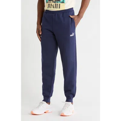 Puma Essential No. 1 Logo Sweatpants In Blue