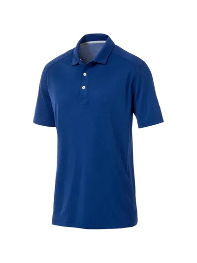 Puma Essential Pounce Polo Shirt In Blue