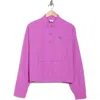 Puma Essential Ripstop Pullover Jacket In Wild Berry