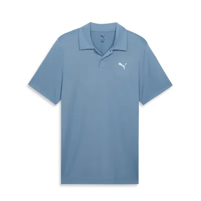 Puma Essentials All In Men's Polo Shirt In Blue