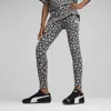 Puma Essentials Animal Big Kids' Leggings In Black
