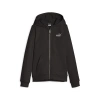 Puma Essentials+ Animal Full-zip Girls' Hoodie In Black