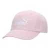 Puma Essentials Baseball Cap 'pink White'