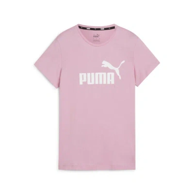 Puma Essentials Big Cat Logo Women's T-shirt In Black- Black