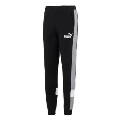 Puma Essentials Block Sweatpants 'black'