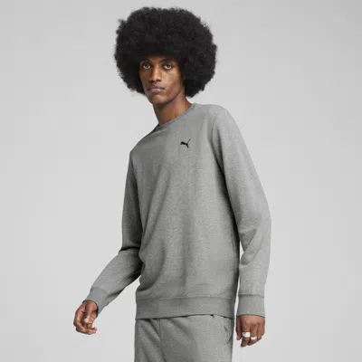 Puma Essentials Crew Men In Gray