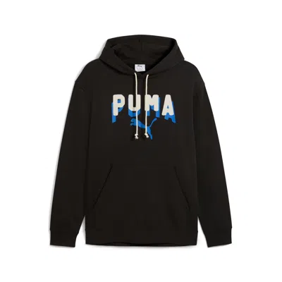 PUMA PUMA ESSENTIALS DOUBLE UP MEN'S FLEECE HOODIE