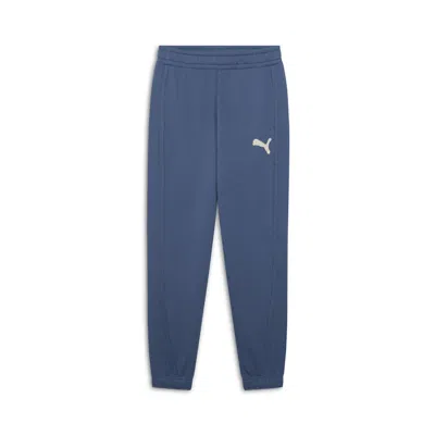 Puma Essentials Double Up Men's Jogger Pants In Blue