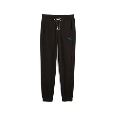 Puma Essentials Double Up Men's Joggers In Black