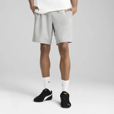 Puma Essentials Elevated Men's 9" Shorts In Gray