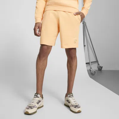 Puma Essentials Elevated Men's 9" Shorts In Orange