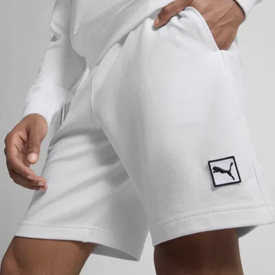 Puma Essentials Elevated Men's 9" Shorts In White