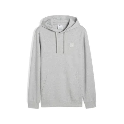 Puma Essentials Elevated Men's Hoodie In Gray