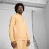 Puma Essentials Elevated Men's Hoodie In Orange