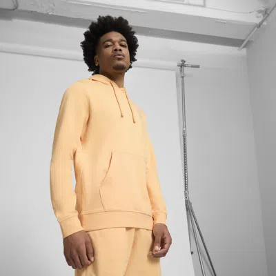 Puma Essentials Elevated Men's Hoodie In Orange