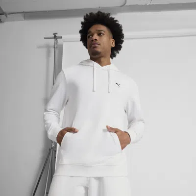 Puma Essentials Elevated Men's Hoodie In White