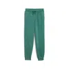 Puma Essentials Elevated Wash Sweatpants Men In Green