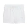 Puma Essentials Elevated Women's 5" Mid-rise Shorts In White