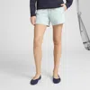 Puma Essentials Elevated Women's 5" Mid-rise Shorts In Green