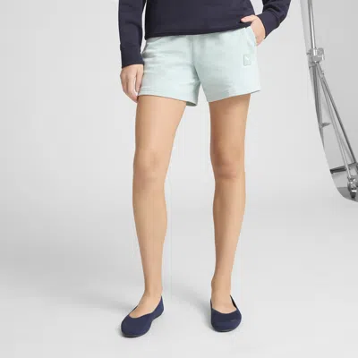 Puma Essentials Elevated Women's 5" Mid-rise Shorts In Green
