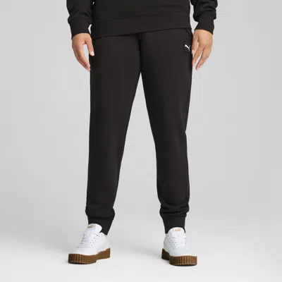 Puma Ess Elevated Sweatpants In Black