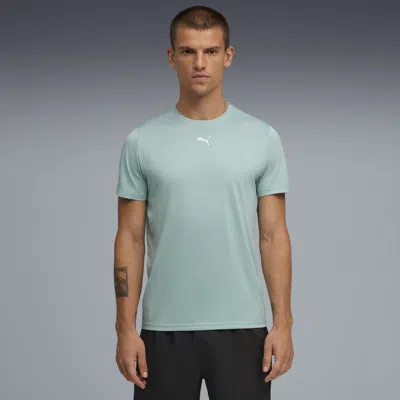 Puma Essentials Heather Cat T-shirt In Green