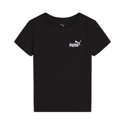 Puma Essentials Little Kids' Baby T-shirt In Black