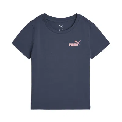 Puma Essentials Little Kids' Baby T-shirt In Blue