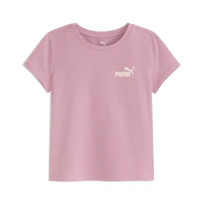 Puma Essentials Little Kids' Baby T-shirt In Pink