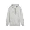 Puma Essentials Logo Lab Hoodie Men In Gray