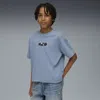 Puma Essentials Logo Lab Relaxed T-shirt Youth In Blue