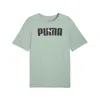 Puma Essentials Logo Lab T-shirt Us Men In Green