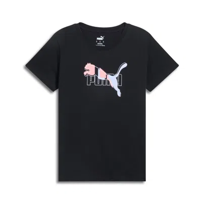 Puma Essentials Logo Lab Women's Tee In Blue