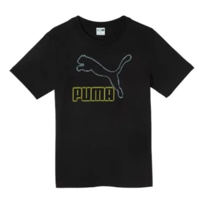 Puma Essentials Logo T-shirt 'black'
