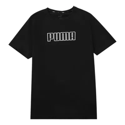 Puma Essentials Logo T-shirt 'black'