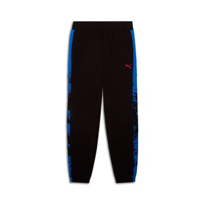 PUMA PUMA ESSENTIALS MEN'S PATTERNED SWEATPANTS