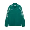 Puma Ess Aop Track Jacket Men In Green