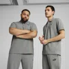 Puma Ess Pique Polo Shirt In Gray